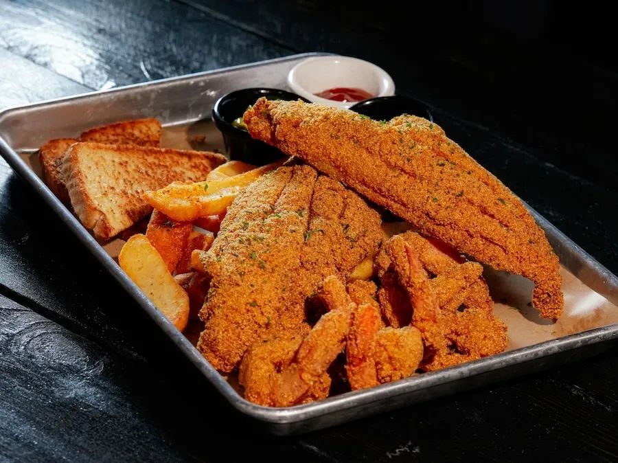 Fried Combo Fish & Shrimp