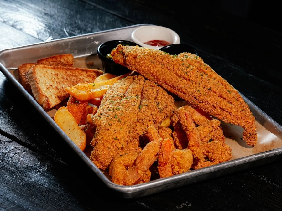 Fried Combo Fish & Shrimp